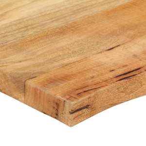 Stolní deska 70 x 60 x 3,8 cm živá hrana mangovníkové dřevo - obrázek 6