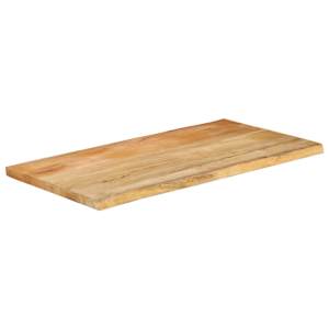 Stolní deska 120 x 60 x 3,8 cm živá hrana mangovníkové dřevo - obrázek 2