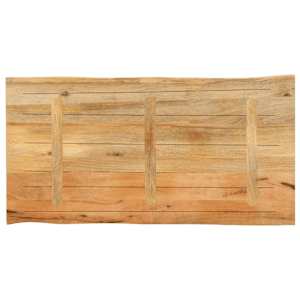 Stolní deska 120 x 60 x 3,8 cm živá hrana mangovníkové dřevo - obrázek 5