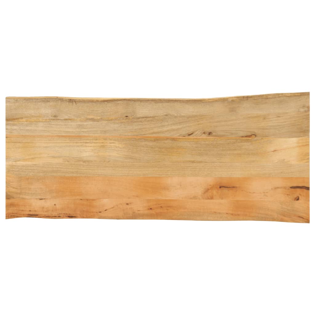 vidaXL Blat masă cu margini, 140x60x3,8 cm, lemn masiv mango