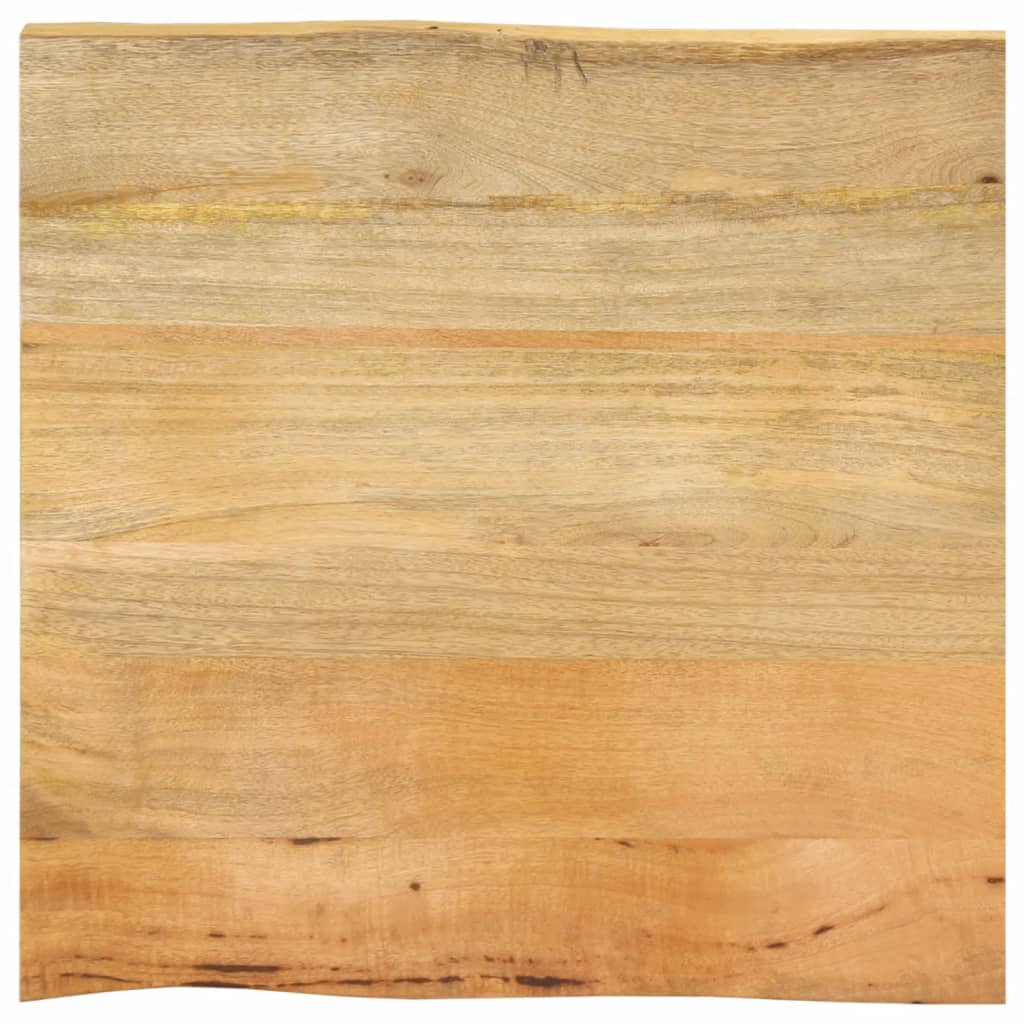 vidaXL Blat masă cu margini, 80x80x3,8 cm, lemn masiv mango