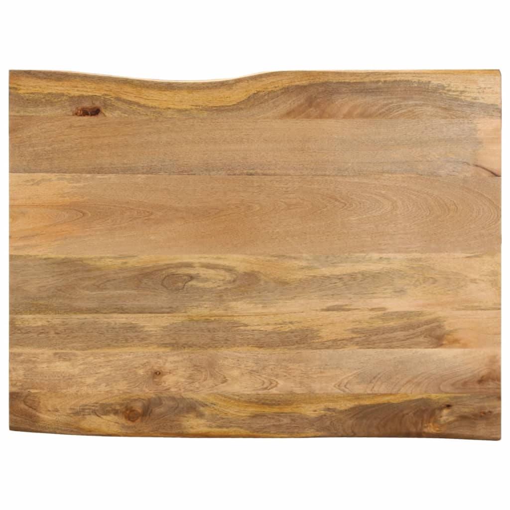 vidaXL Blat masă cu margini, 90x80x3,8 cm, lemn masiv mango