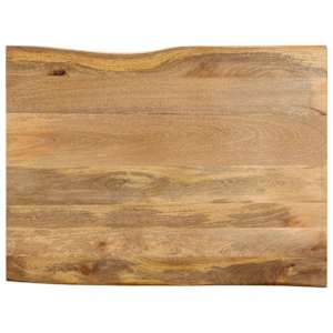 Stolní deska 110 x 80 x 3,8 cm živá hrana mangovníkové dřevo - obrázek 1