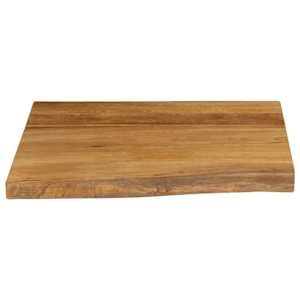 Stolní deska 40 x 40 x 2,5 cm živá hrana mangovníkové dřevo - obrázek 3