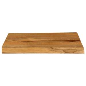 Stolní deska 50 x 40 x 2,5 cm živá hrana mangovníkové dřevo - obrázek 3