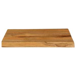 Stolní deska 60 x 40 x 2,5 cm živá hrana mangovníkové dřevo - obrázek 3