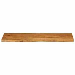 Stolní deska 120 x 40 x 2,5 cm živá hrana mangovníkové dřevo - obrázek 3