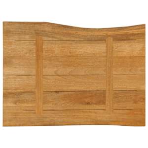 Stolní deska 70 x 60 x 2,5 cm živá hrana mangovníkové dřevo - obrázek 5