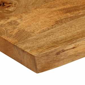 Stolní deska 70 x 60 x 2,5 cm živá hrana mangovníkové dřevo - obrázek 6