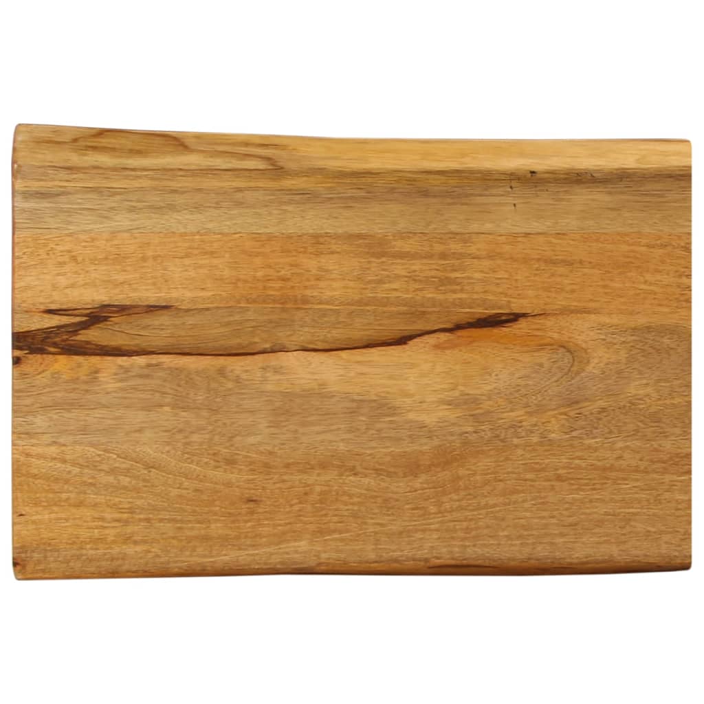 vidaXL Stolní deska 50 x 40 x 3,8 cm živá hrana mangovníkové dřevo