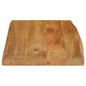 Stolní deska 70 x 40 x 3,8 cm živá hrana mangovníkové dřevo - obrázek 4