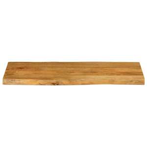 Stolní deska 90 x 40 x 3,8 cm živá hrana mangovníkové dřevo - obrázek 3