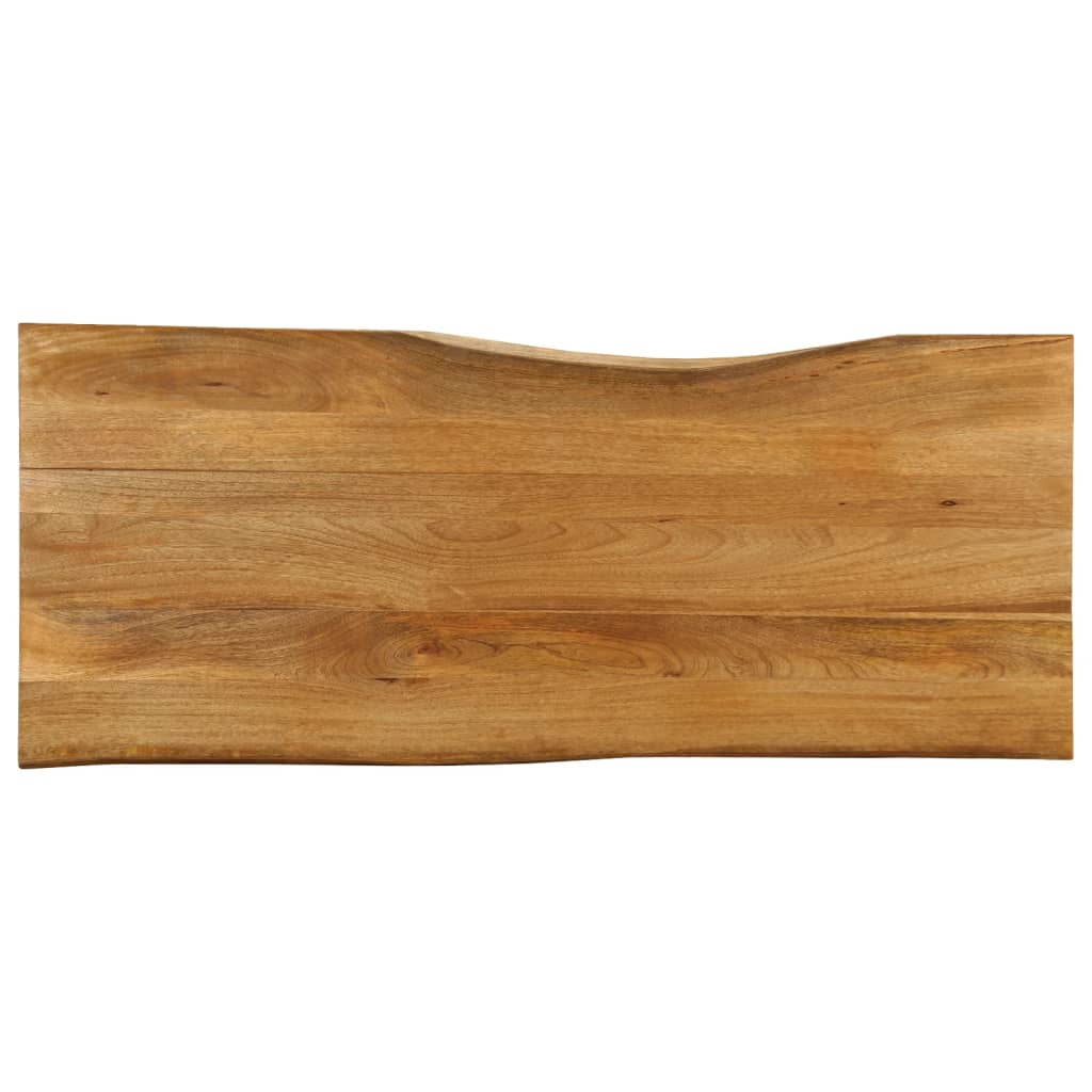 vidaXL Stolní deska 140 x 60 x 3,8 cm živá hrana mangovníkové dřevo