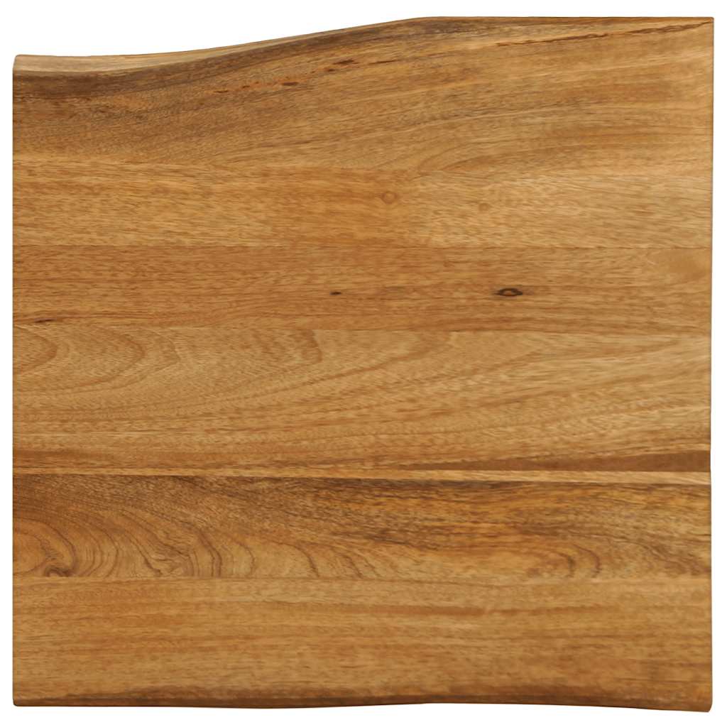 vidaXL Blat masă cu margini, 80x80x3,8 cm, lemn masiv mango