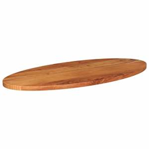 Stolní deska 90 x 40 x 2,5 cm oválná masivní akáciové dřevo - obrázek 2