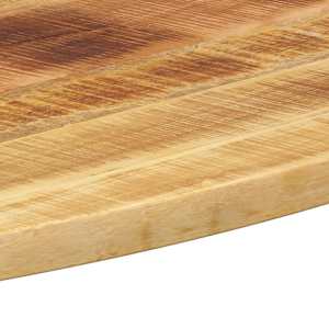 Stolní deska 90 x 40 x 2,5 cm oválná masivní mangovníkové dřevo - obrázek 7