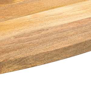 Stolní deska 140x50x2,5 cm oválná masivní mangovníkové dřevo - obrázek 7