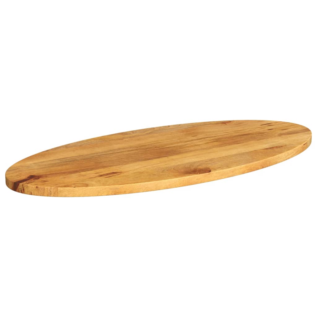 vidaXL Tafelblad ovaal 140x50x3,8 cm massief mangohout afbeelding