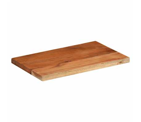 vidaXL Tischplatte 50x20x2,5 cm Rechteckig Massivholz Akazie