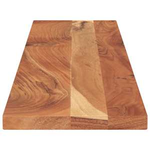 Stolní deska 140x20x2,5 cm obdélníková masivní akáciové dřevo - obrázek 4
