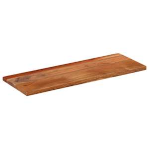 Stolní deska 70x30x2,5 cm obdélníková masivní akáciové dřevo - obrázek 2