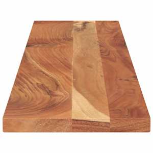 Stolní deska 140x40x2,5 cm obdélníková masivní akáciové dřevo - obrázek 4