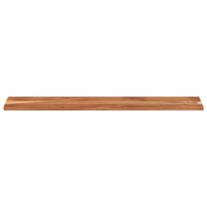 Stolní deska 180x40x2,5 cm obdélníková masivní akáciové dřevo - obrázek 3