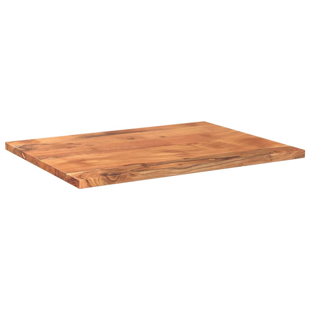 vidaXL Tafelblad rechthoekig 70x50x2,5 cm massief acaciahout afbeelding