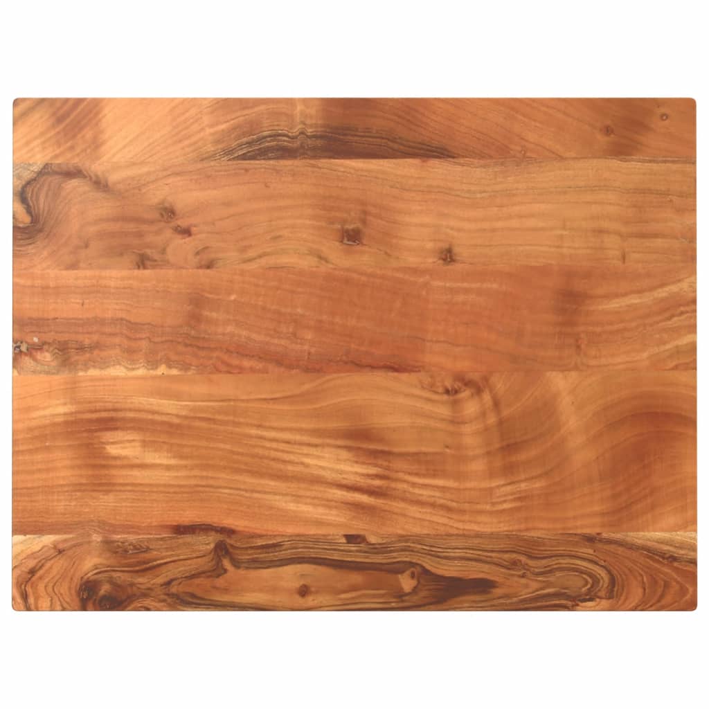 vidaXL Blat masă 80x50x2,5 cm lemn solid dreptunghiular de acacia