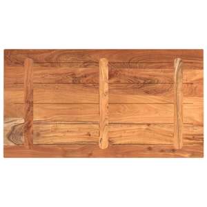 Stolní deska 120x50x2,5 cm obdélníková masivní akáciové dřevo - obrázek 5