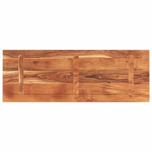 Stolní deska 140x50x2,5 cm obdélníková masivní akáciové dřevo - obrázek 5