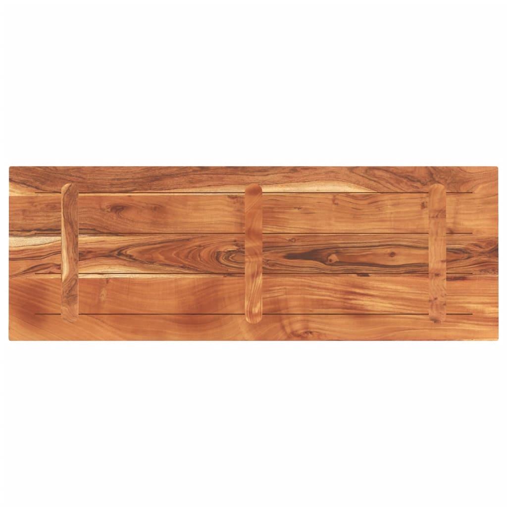 vidaXL Tafelblad rechthoekig 160x50x2,5 cm massief acaciahout bruin, foto 4