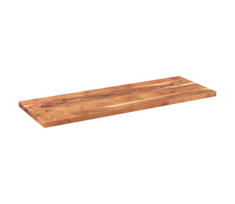 vidaXL Tablero de mesa rectangular madera maciza acacia 160x50x2,5 cm