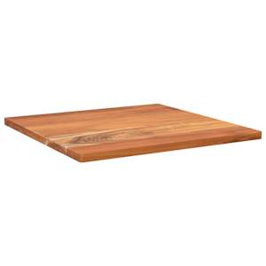 Stolní deska 60 x 60 x 2,5 cm čtvercová masivní akáciové dřevo - obrázek 2