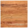 vidaXL lauaplaat, 70 x 70 x 2,5 cm, kandiline, akaatsiapuit
