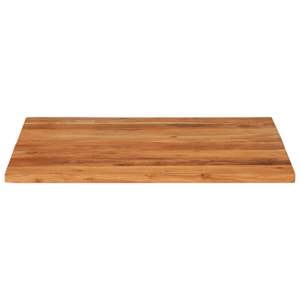Stolní deska 70 x 70 x 2,5 cm čtvercová masivní akáciové dřevo - obrázek 3