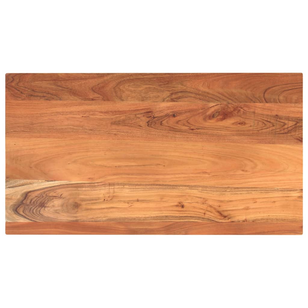 vidaXL Blat de masă, 110x70x2,5 cm, dreptunghiular, lemn masiv acacia