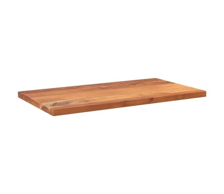 vidaXL Tischplatte 110x70x2,5 cm Rechteckig Massivholz Akazie