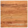 vidaXL lauaplaat, 80x80x2,5 cm, kandiline, akaatsiapuit
