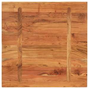 Stolní deska 80 x 80 x 2,5 cm čtvercová masivní akáciové dřevo - obrázek 5