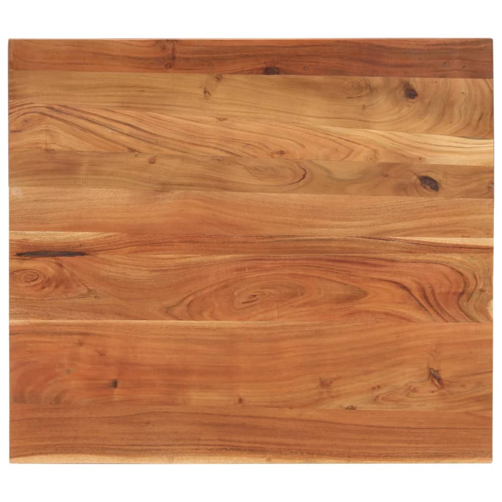 vidaXL Blat de masă, 100x80x2,5 cm, dreptunghiular, lemn masiv acacia