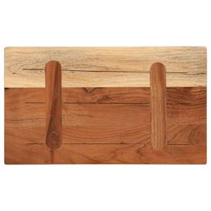 Stolní deska 40x20x3,8 cm obdélníková masivní akáciové dřevo - obrázek 5