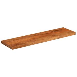Stolní deska 110x30x3,8 cm obdélníková masivní akáciové dřevo - obrázek 2