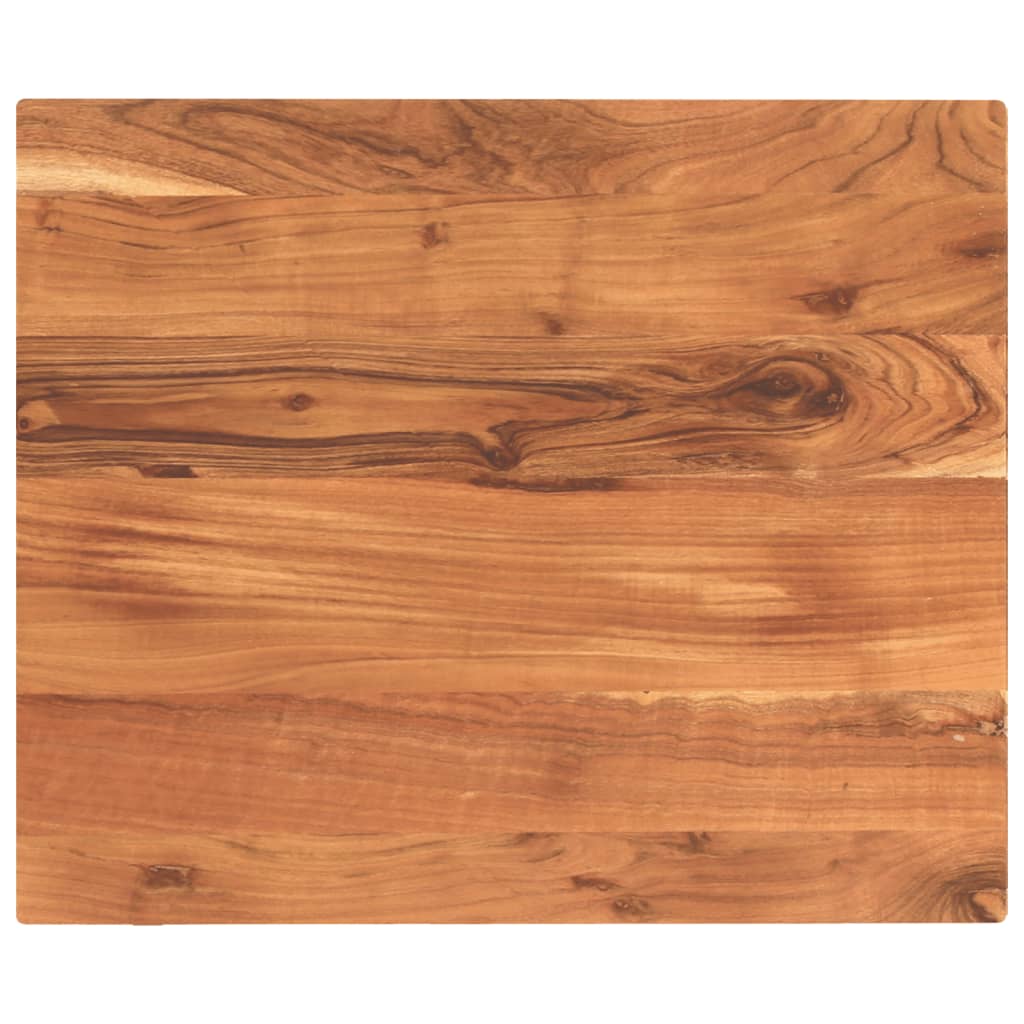 vidaXL Blat de masă 60x50x3,8 cm dreptunghiular lemn masiv de acacia