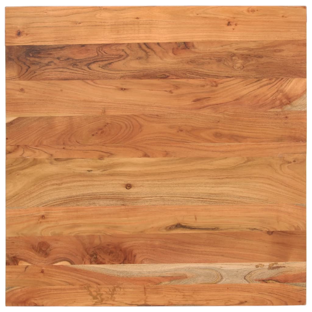 vidaXL Blat de masă pătrată, 80x80x3,8 cm, lemn masiv de acacia