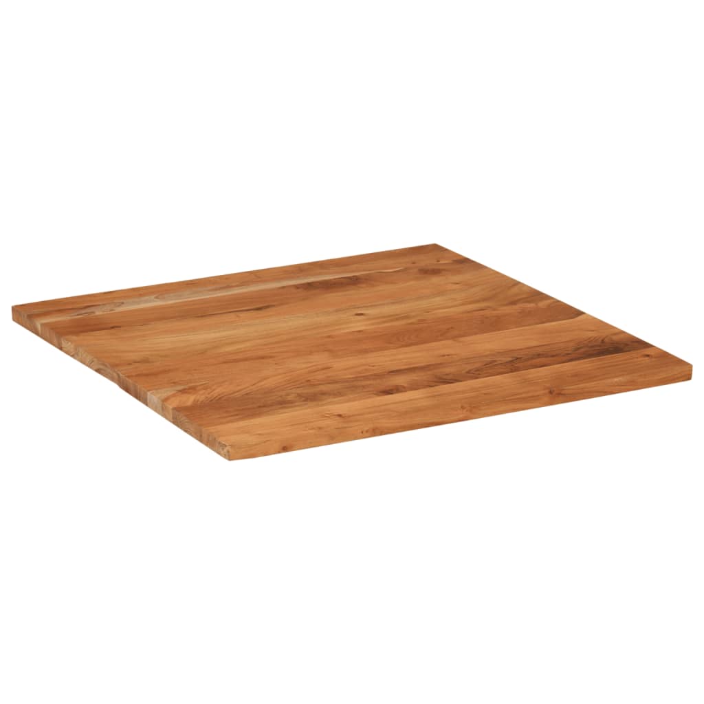 vidaXL Table Top 80x80x3.8 cm Square Solid Wood Acacia