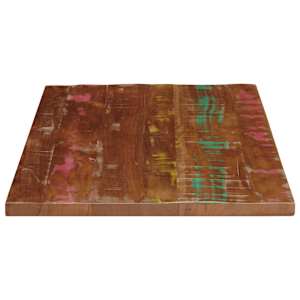 Stolní deska 70x50x2,5 cm obdélníková masivní recyklované dřevo - obrázek 4