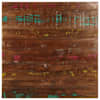 vidaXL lauaplaat, 80x80x2,5 cm, kandiline, taastatud puit