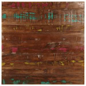 Mizna plošča 80x80x2,5 cm kvadratna trden predelan les