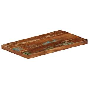 vidaXL Επιφάνεια Τραπεζιού Ορθογώνια 60x20x3,8 εκ. Ανακυκλωμένο Ξύλο